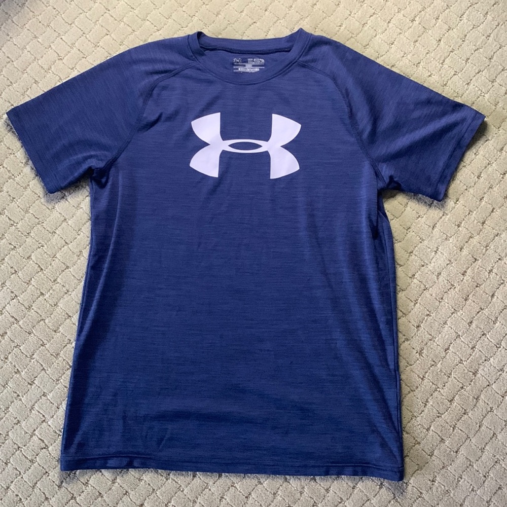 Blue Under Armour Short Sleeve Tee